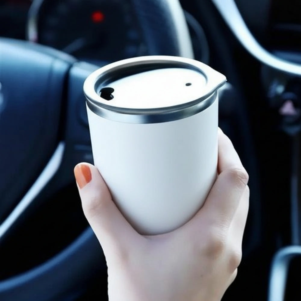 Mug Isotherme Blanc - 300ml