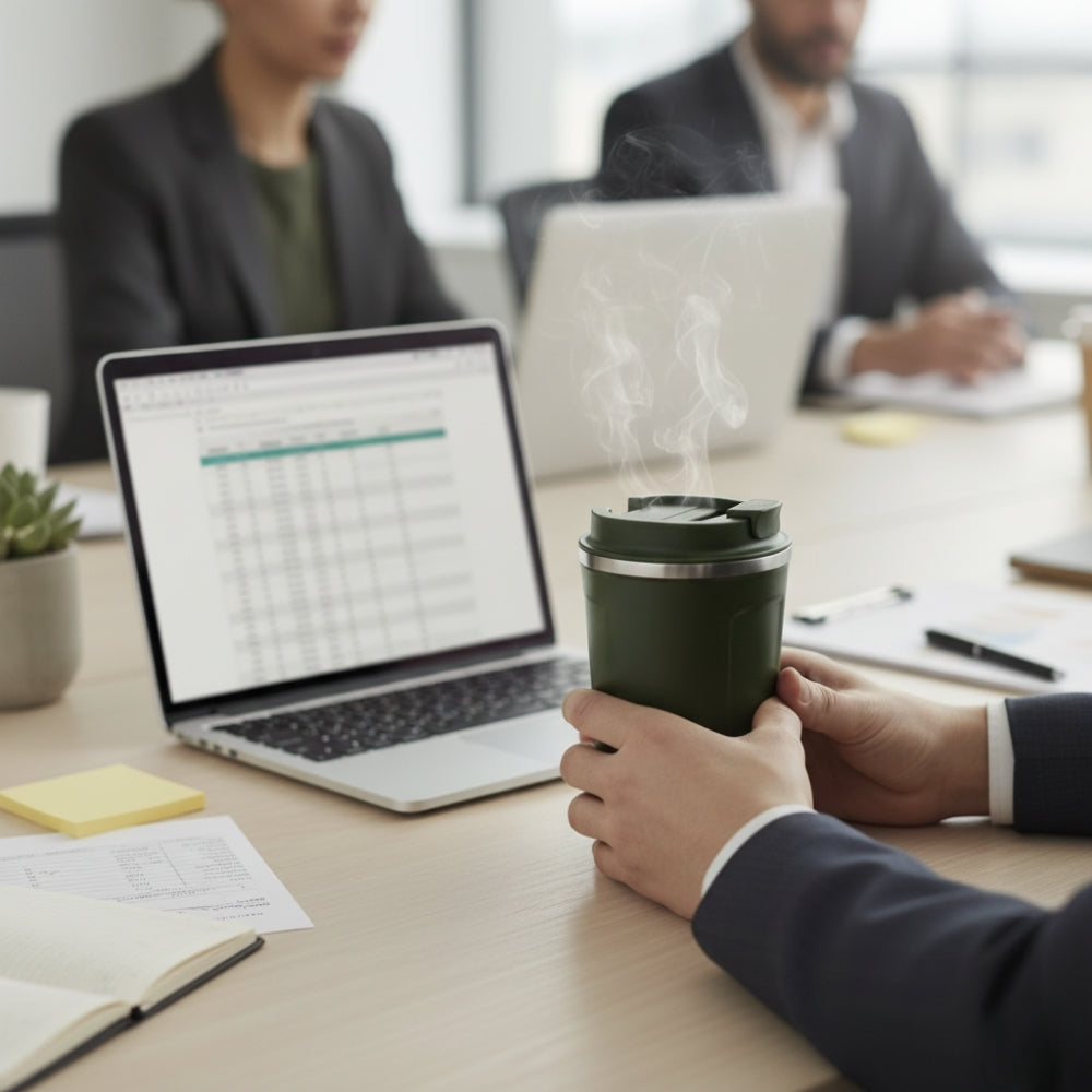 Mug Café Isotherme vert