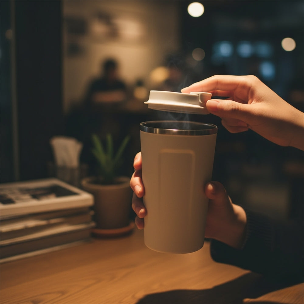 Mug Café Isotherme blanc