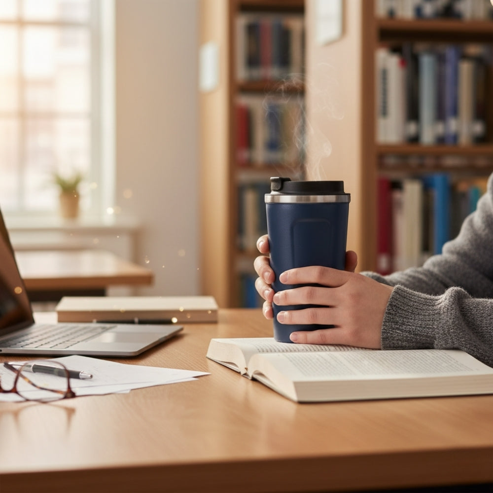 Mug Café Isotherme bleu