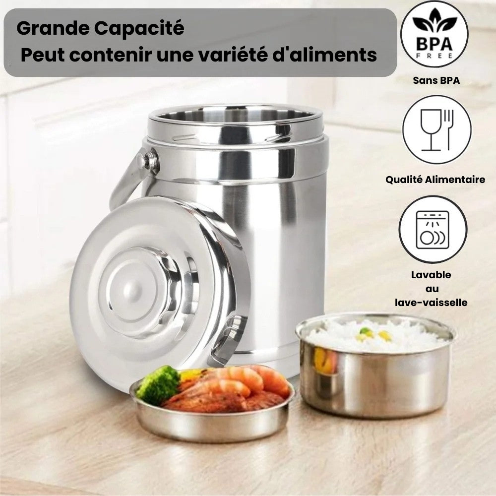 Lunch Box Inox