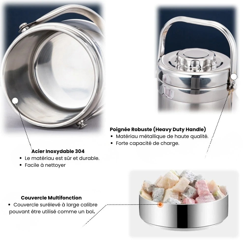 Lunch Box Inox