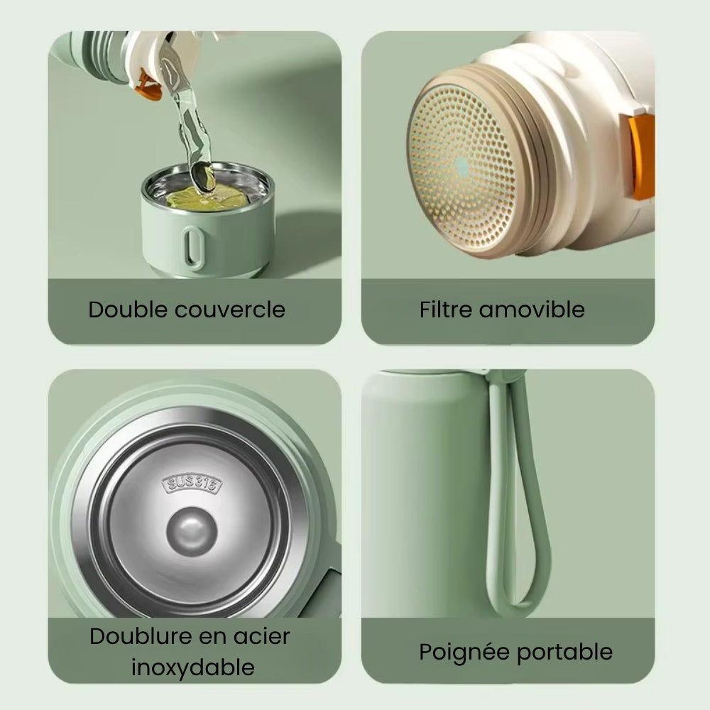 Bouteille D'eau Isotherme Bleue