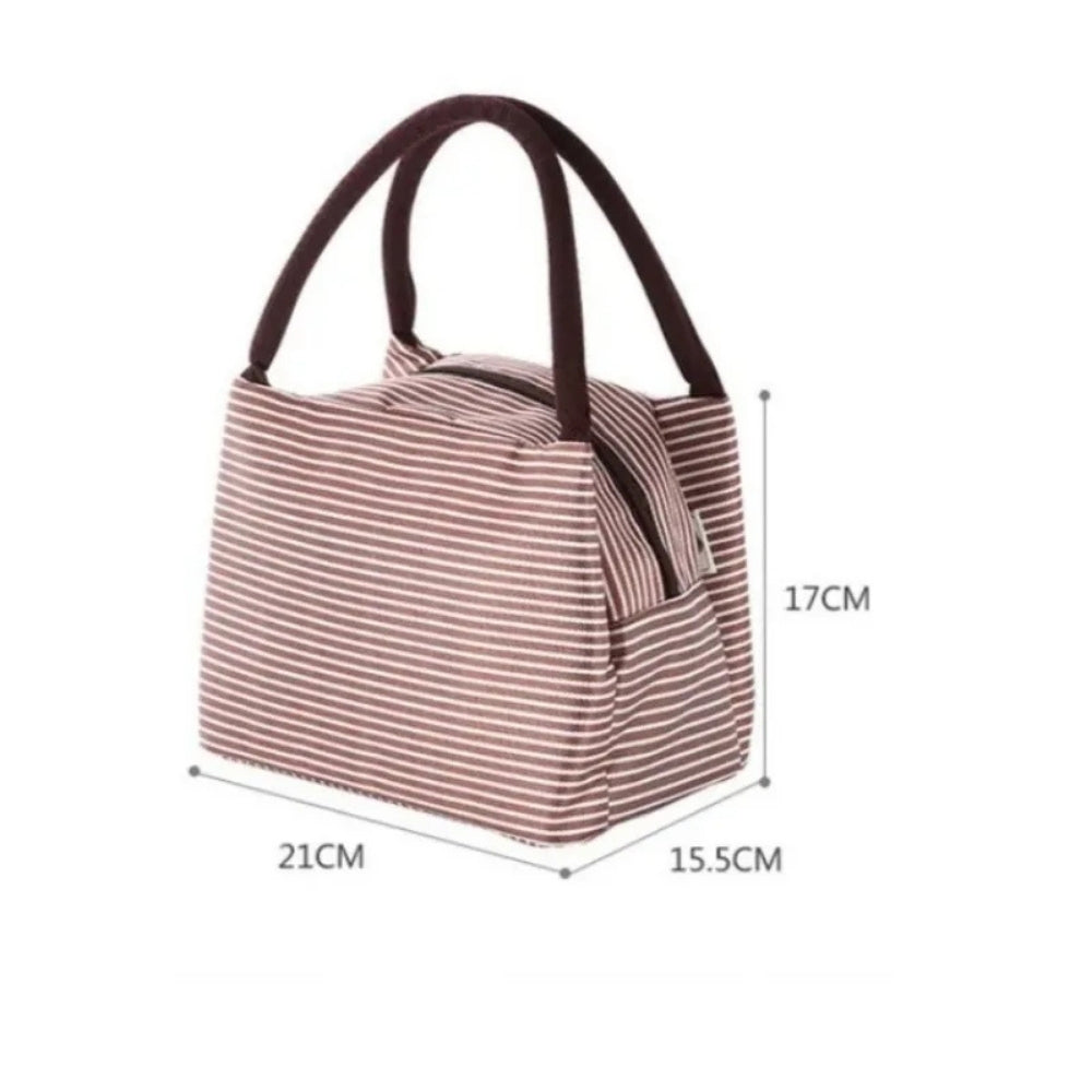 Sac isotherme à rayure