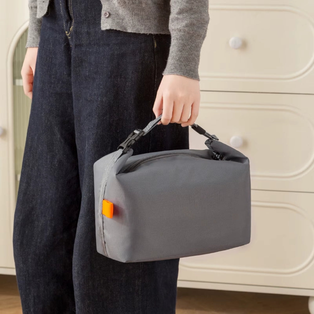 Sac Isotherme Repas Gris Avec Hanse