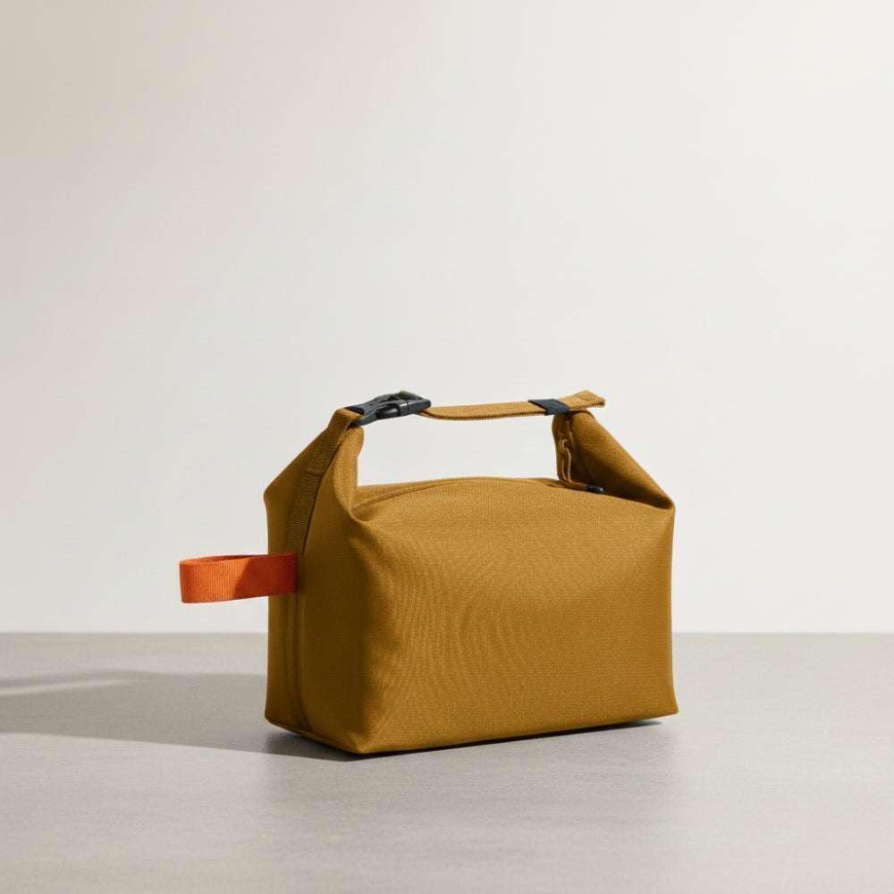 Sac Isotherme Repas Jaune Avec Hanse