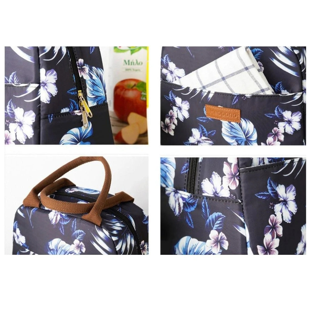 Sac Isotherme Fleuri