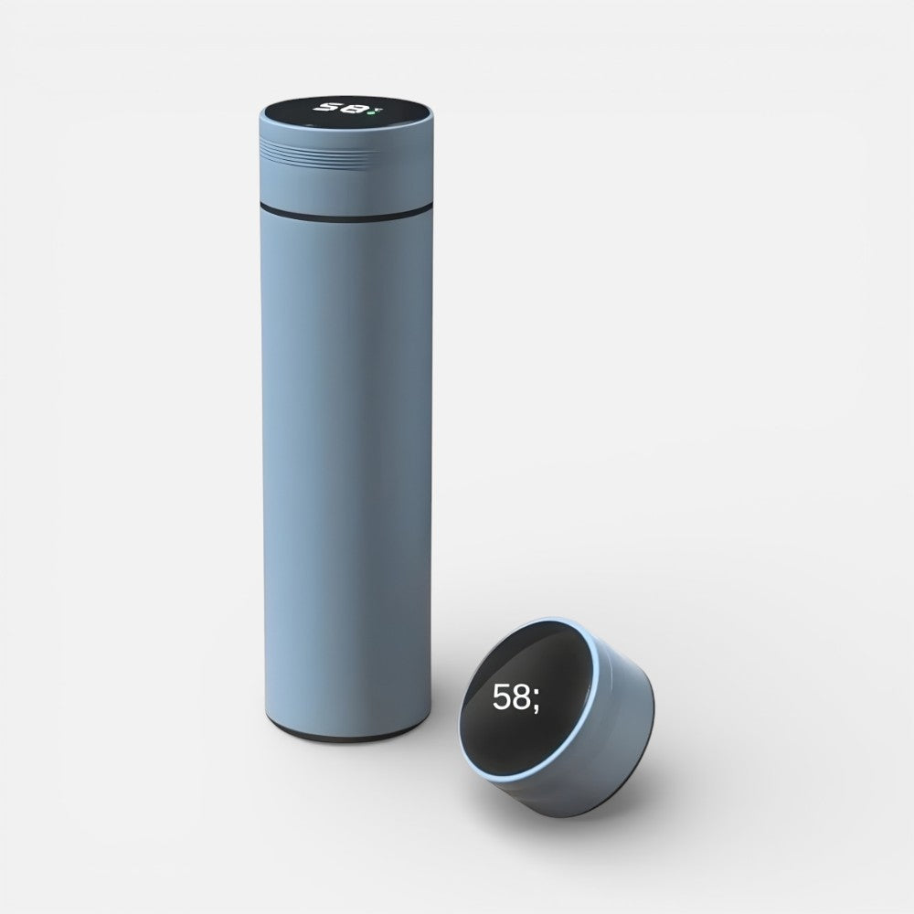 Bouteille Isotherme Intelligente Bleue