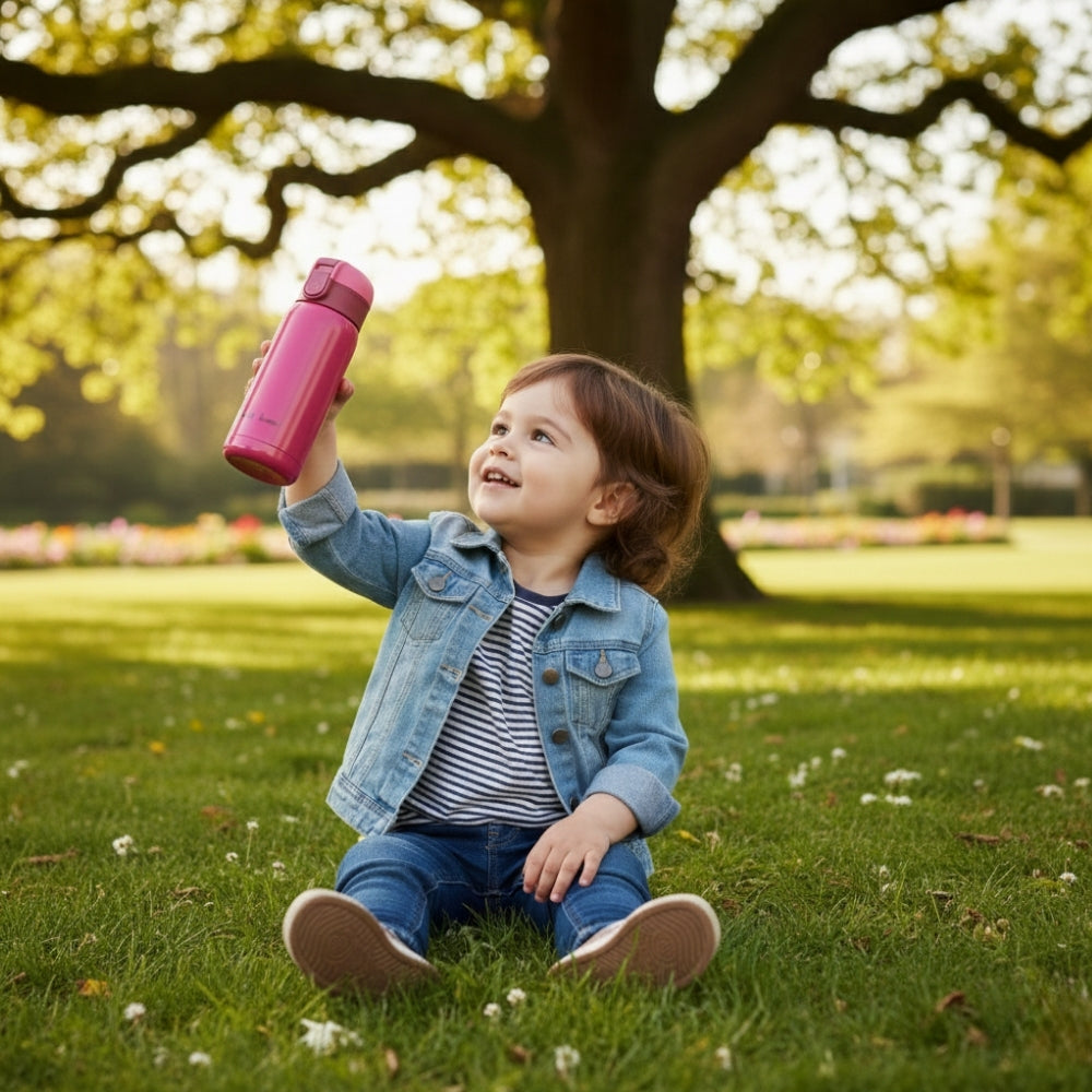 Mini Gourde Isotherme Rouge - 200ml/360ml