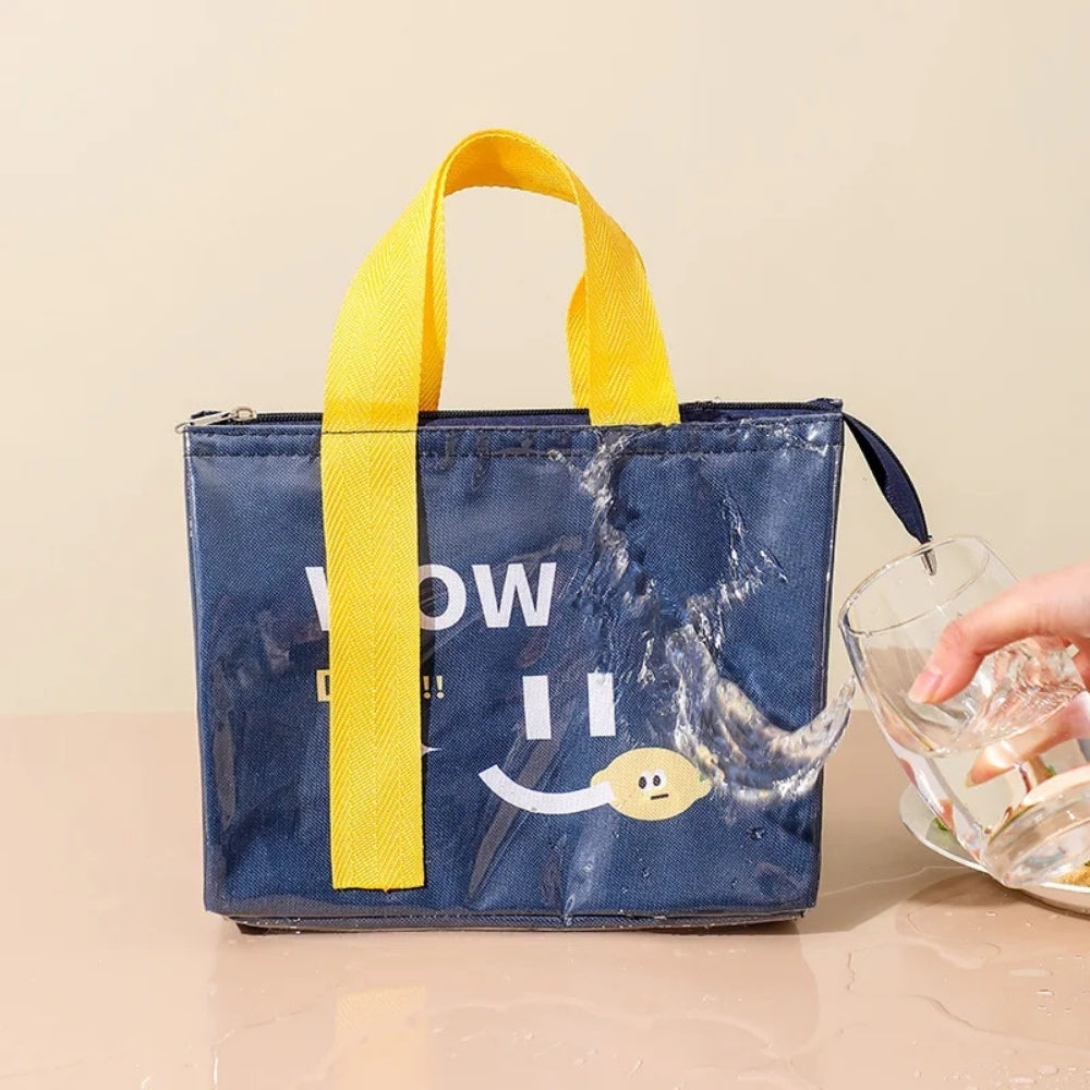 Sac isotherme motif végétal