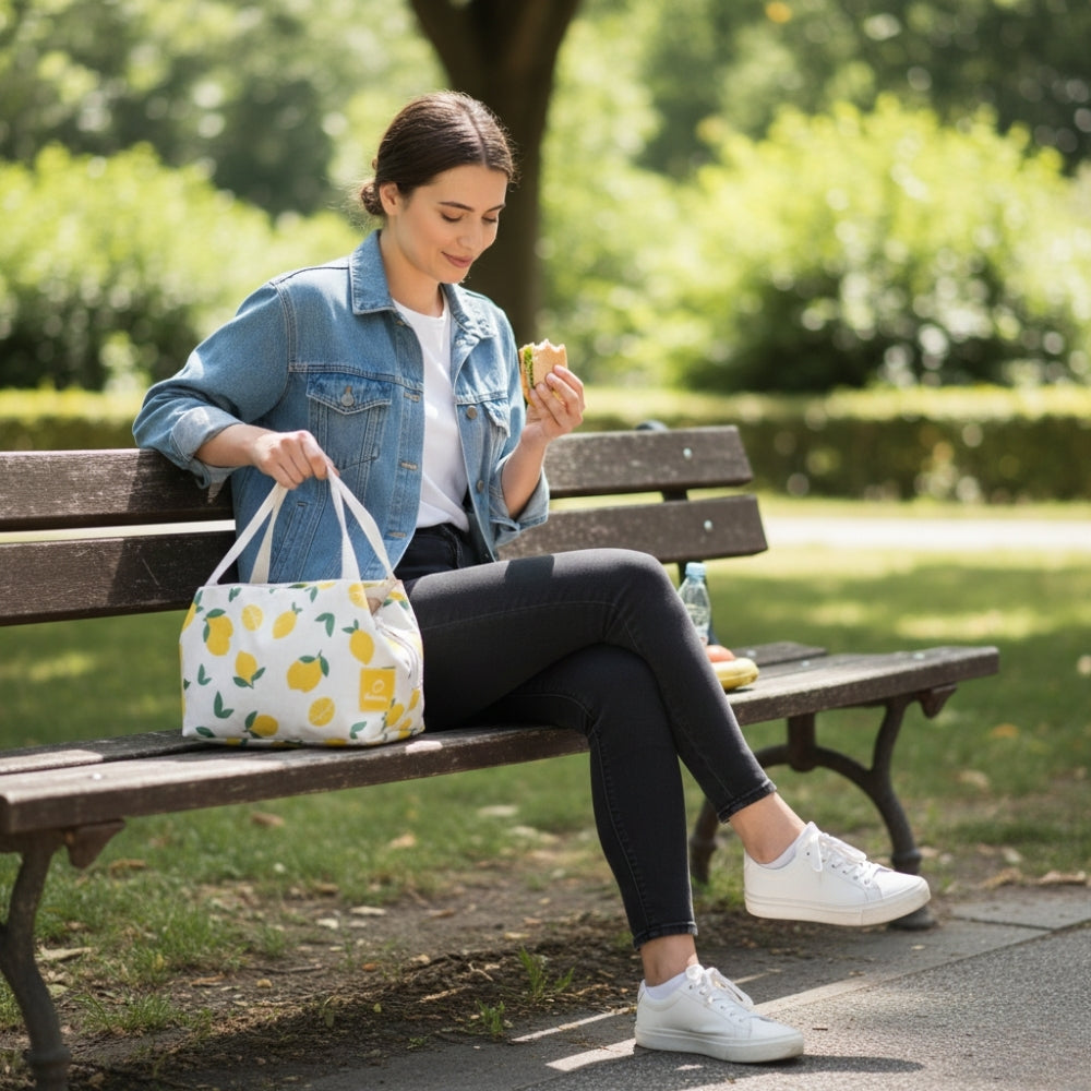 Sac Isotherme Repas - Fruits Citron