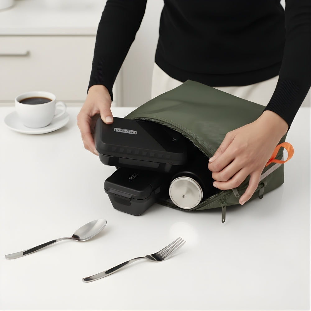 Sac Isotherme Repas Vert Avec Hanse