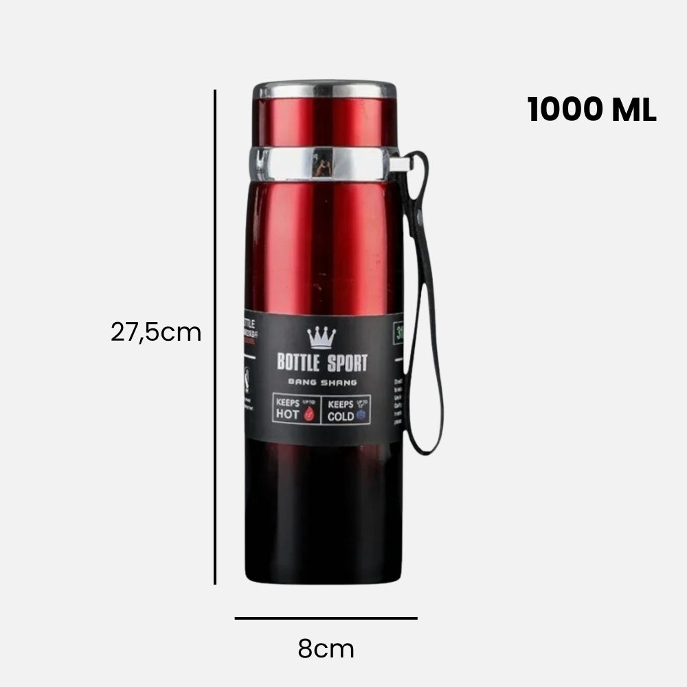 Gourde/Thermos Isotherme Sport Rouge