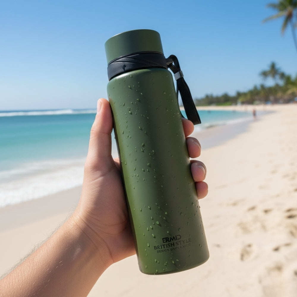 Thermos Isotherme Verte