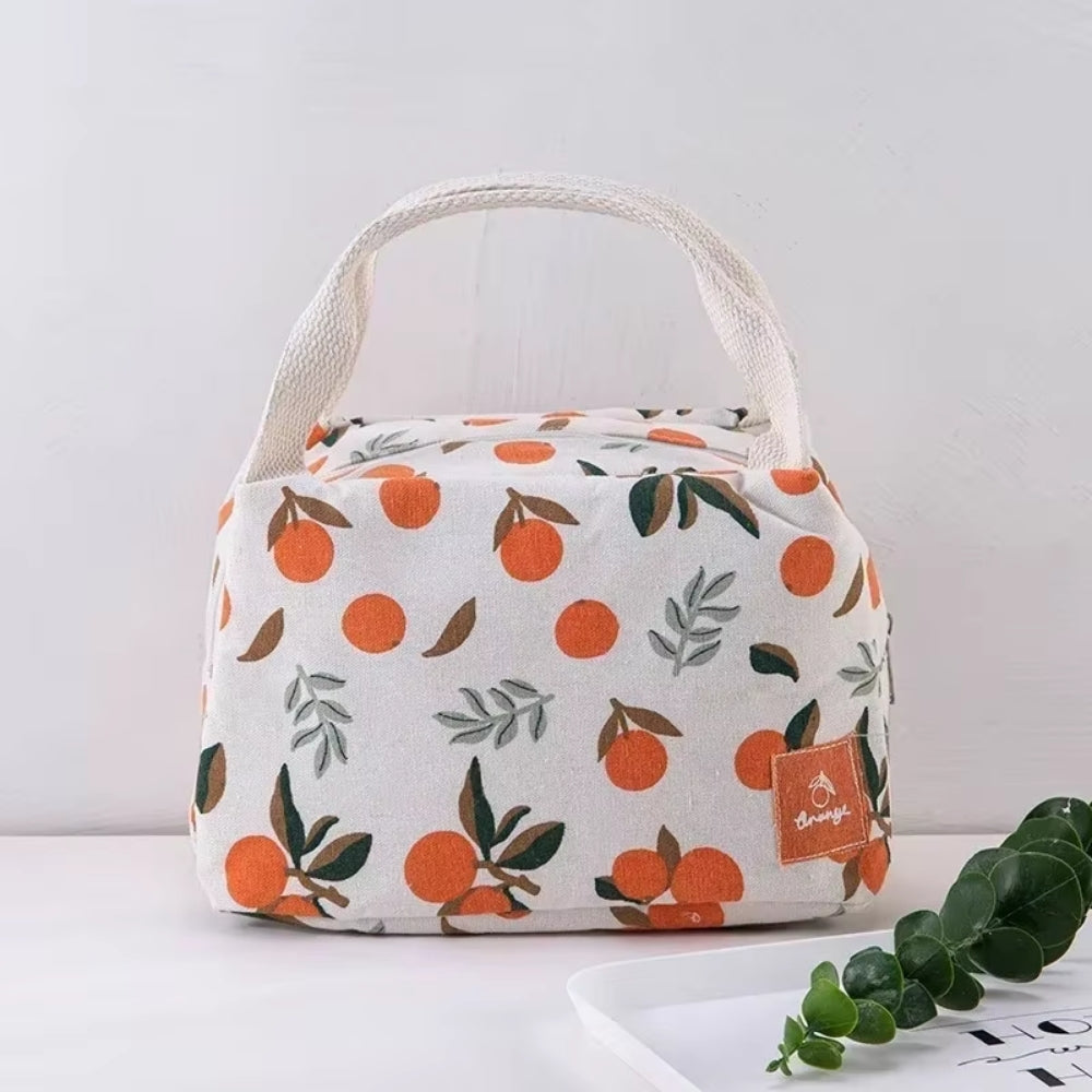 Sac Isotherme Repas - Fruits Orange
