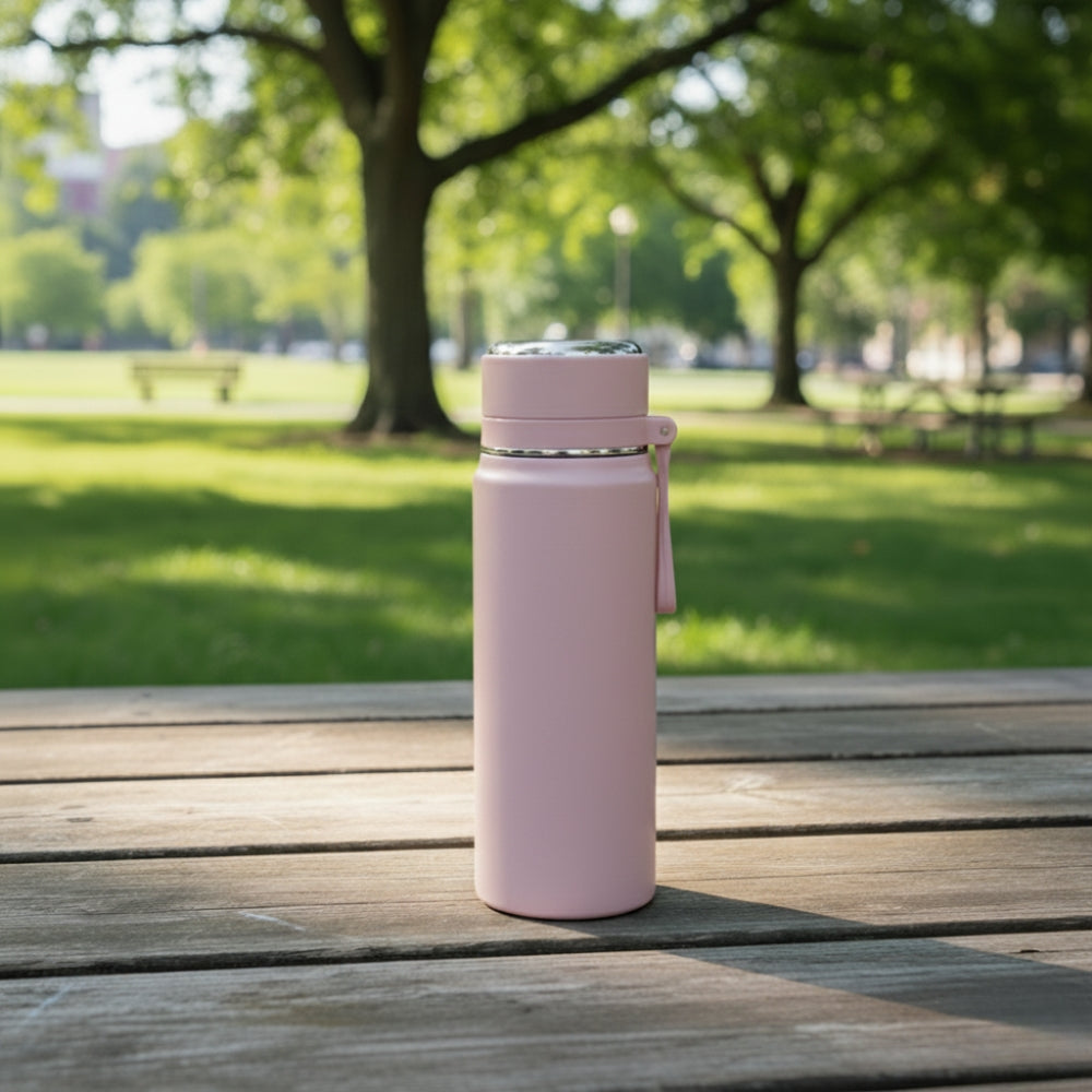 Bouteille D'eau Isotherme Rose