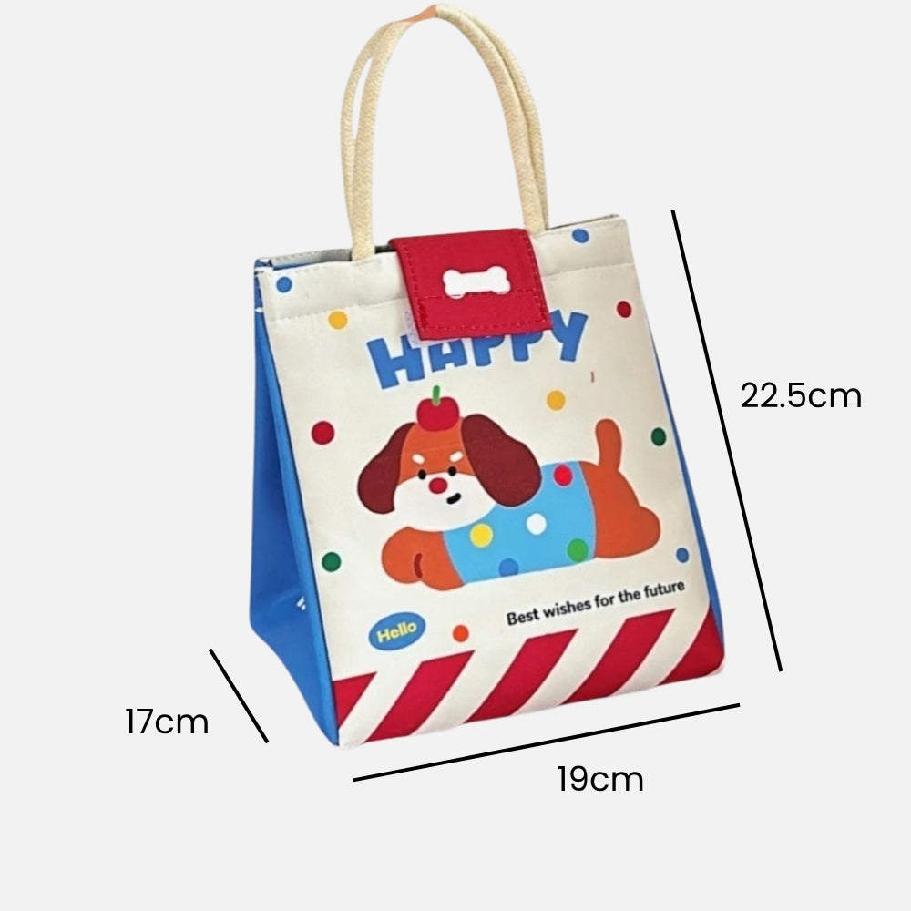 Sac Isotherme Enfant Blue Chien à scratch