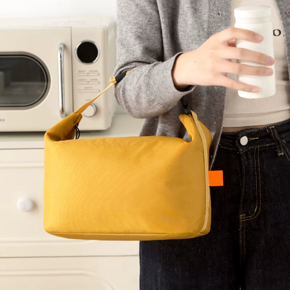 Sac Isotherme Repas Jaune Avec Hanse
