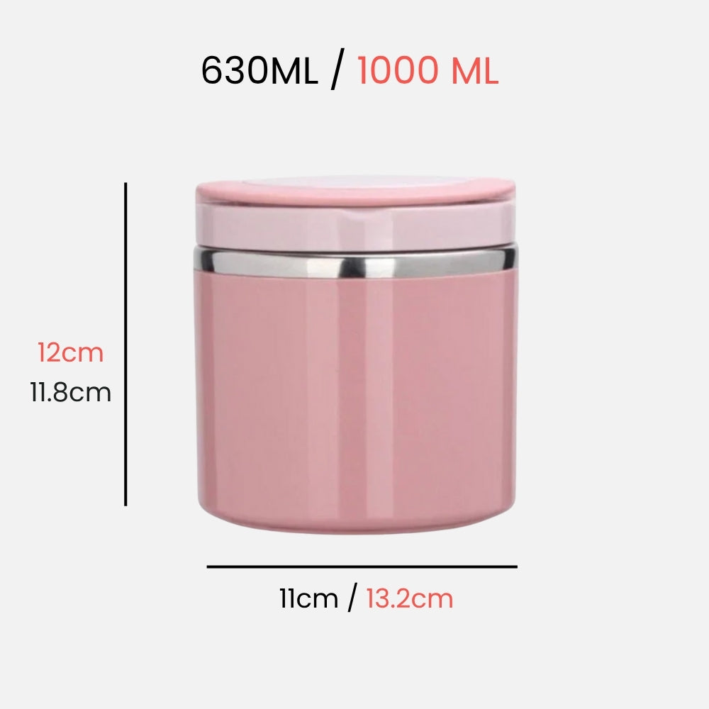 Lunch Box Isotherme Soupe Rose