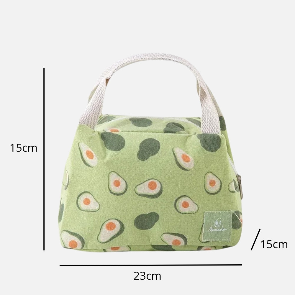 Sac Isotherme Repas - Fruits Avocat