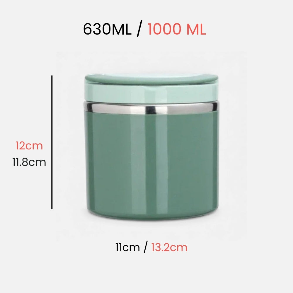 Lunch Box Isotherme Soupe Vert