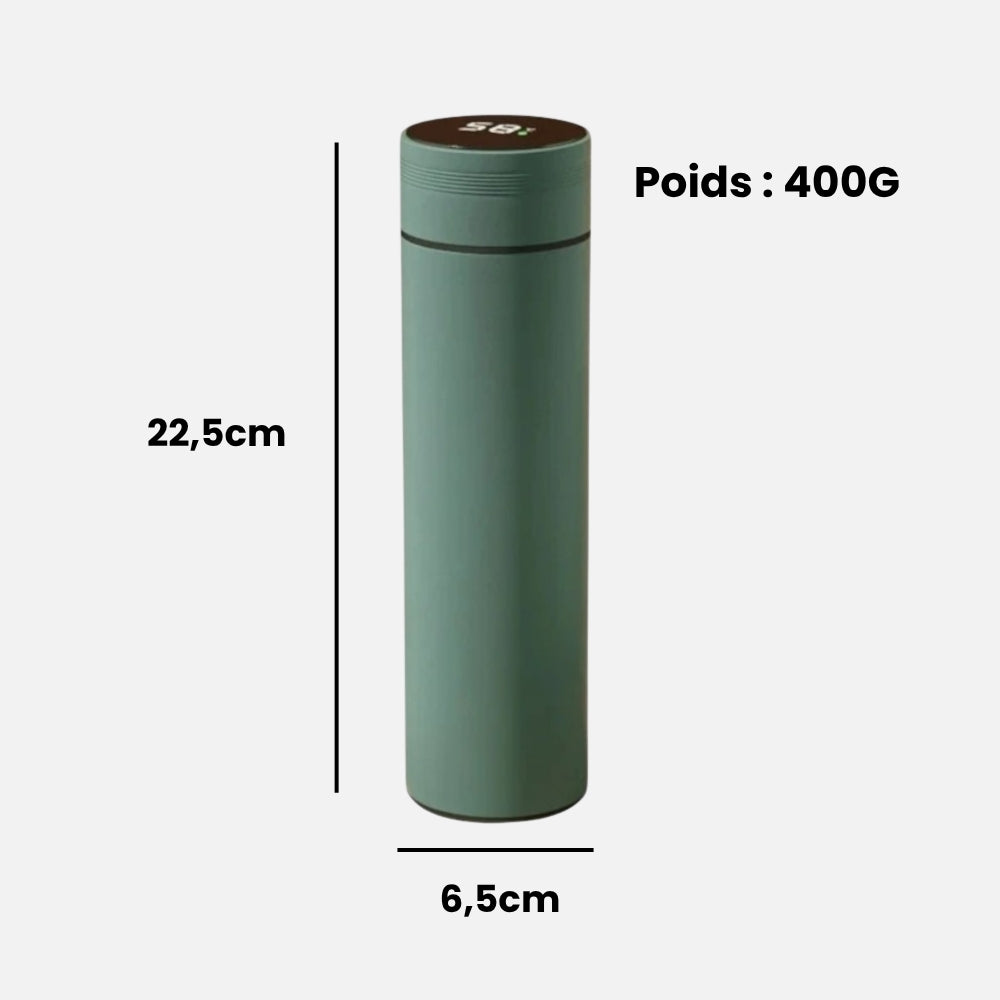 Bouteille Isotherme Intelligente Vert Foncé