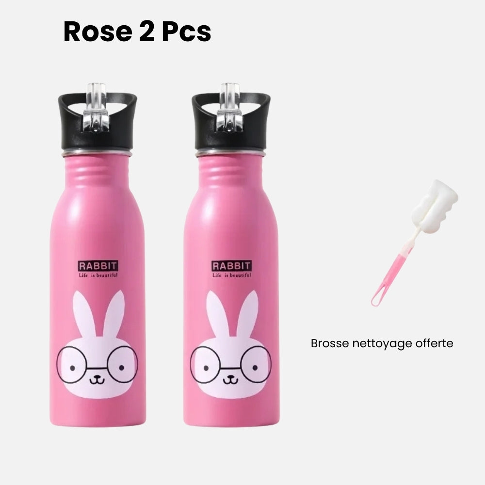 Gourde isotherme enfant - Lapin