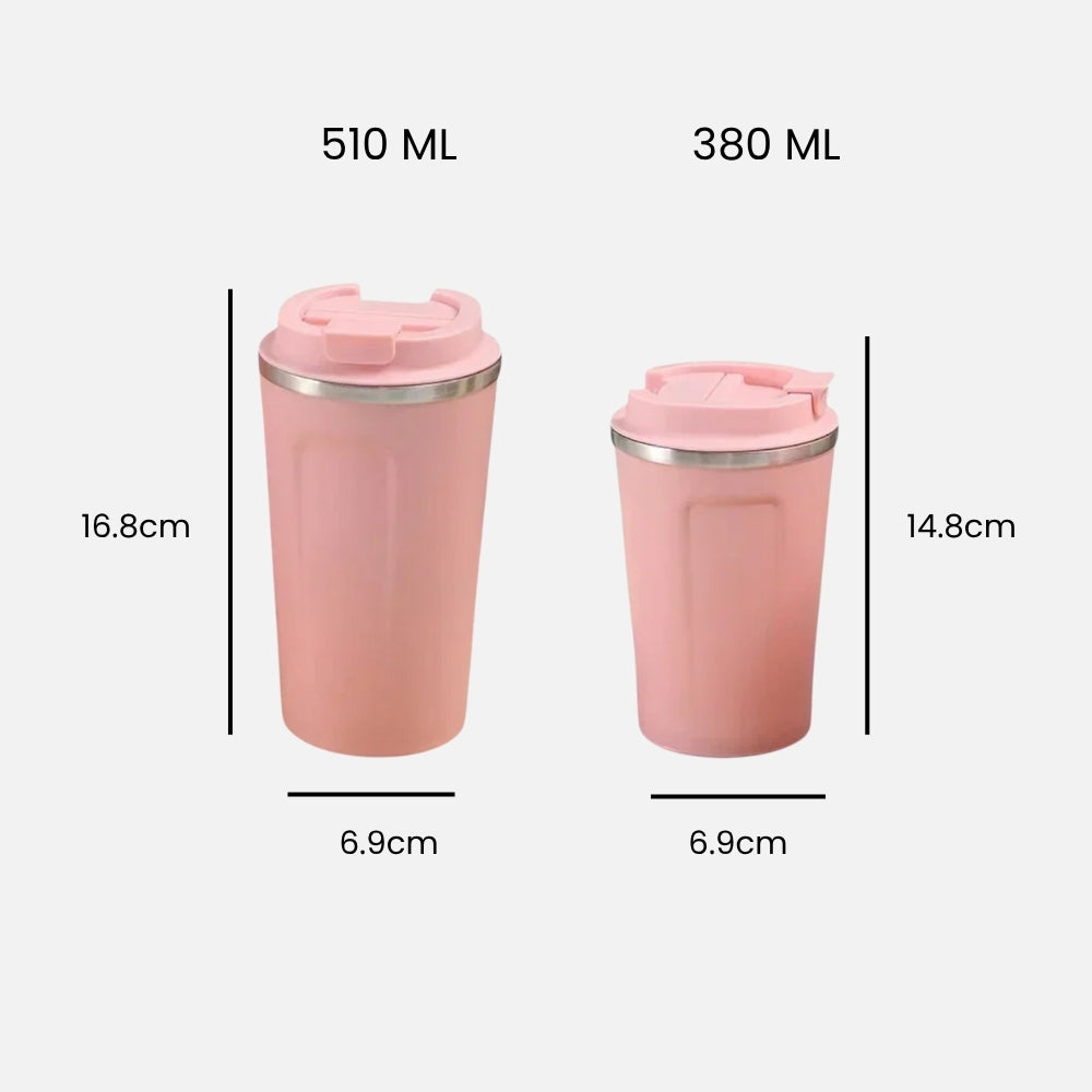 Mug Café Isotherme rose