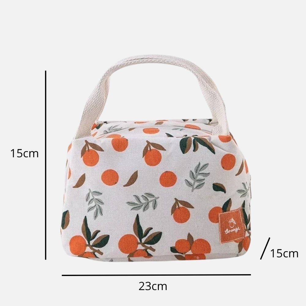 Sac Isotherme Repas - Fruits Orange
