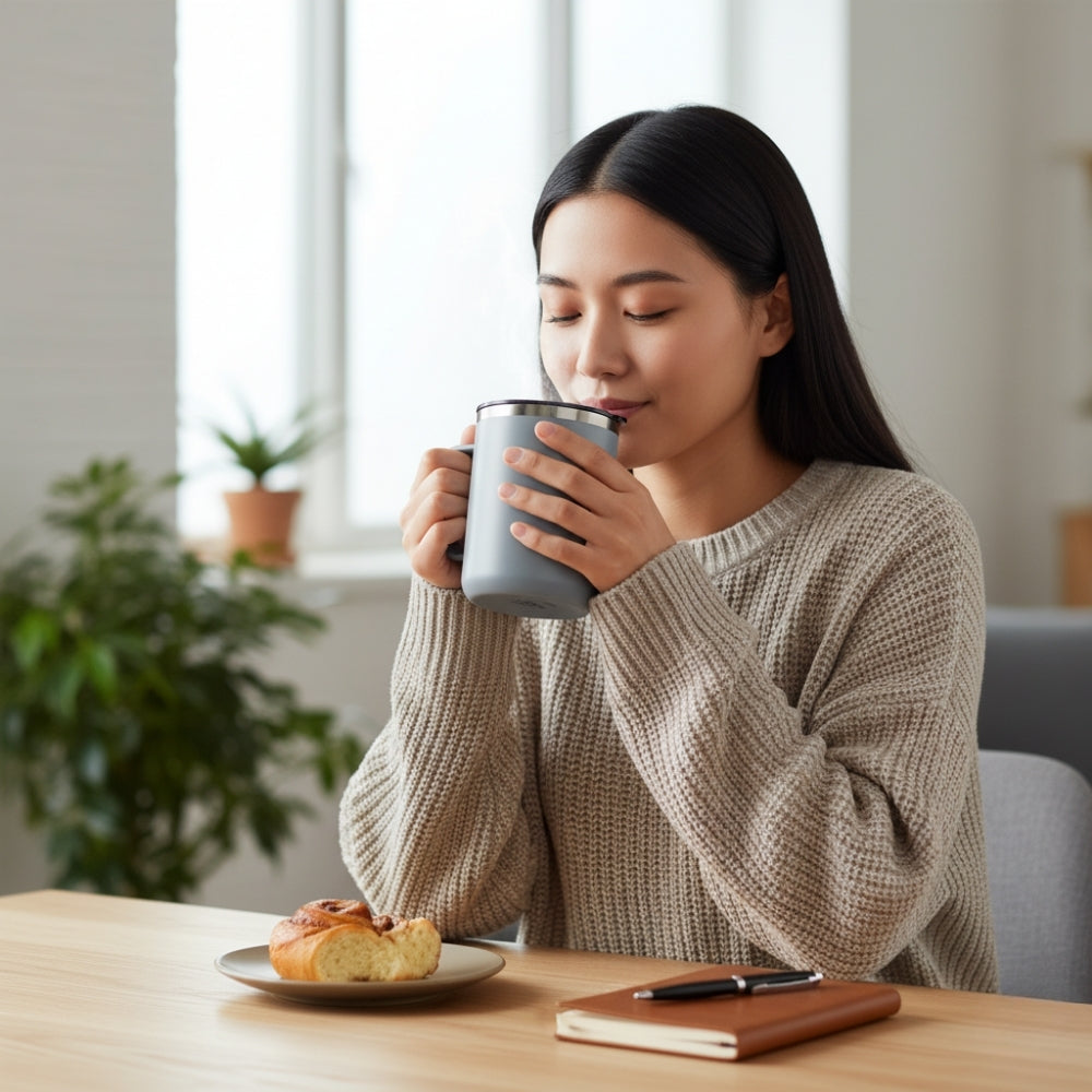 Tasse Isotherme Grise - 500ml