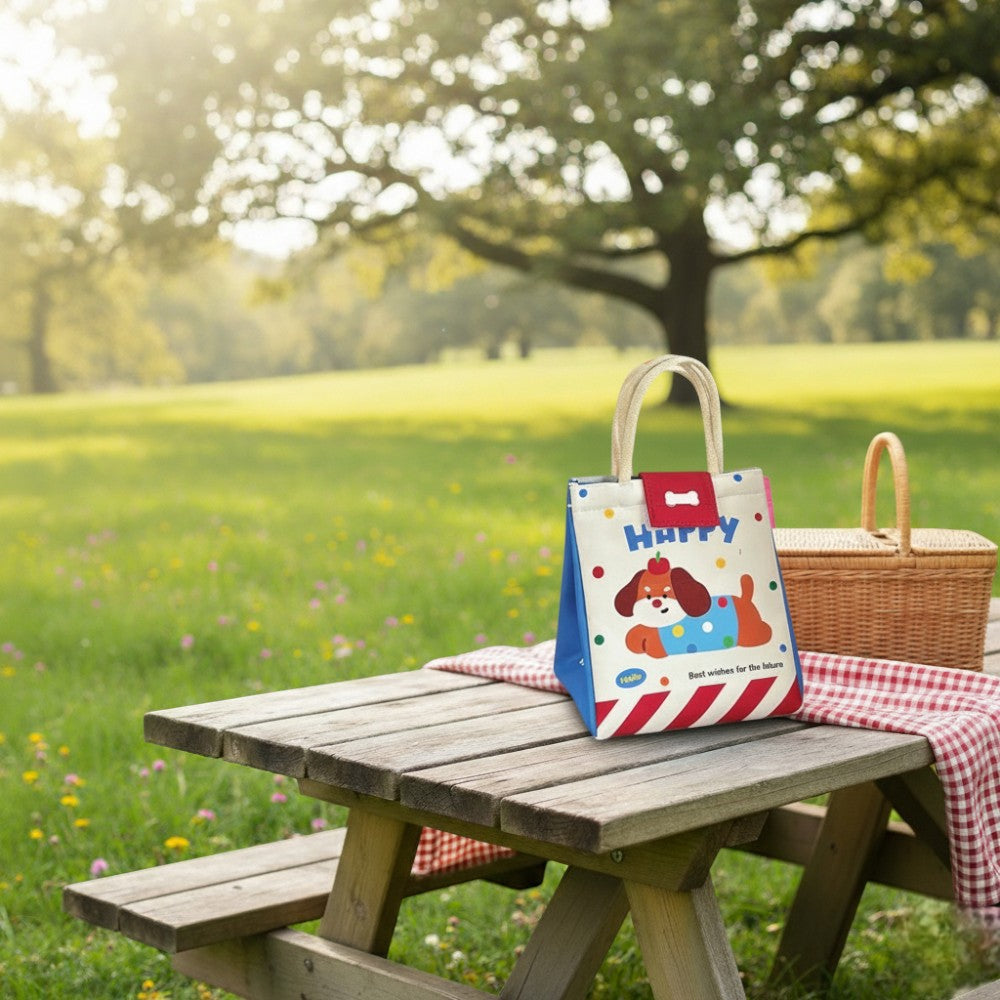 Sac Isotherme Enfant Blue Chien à scratch