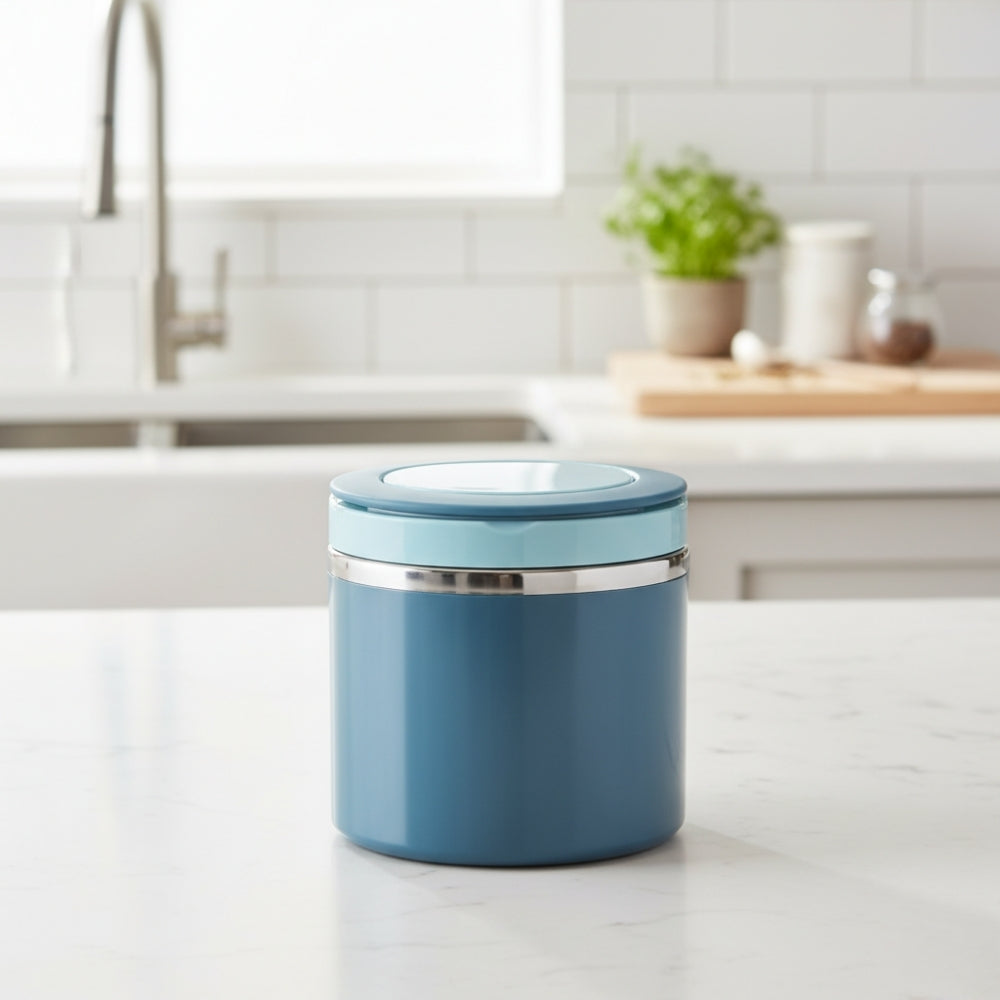 Lunch Box Isotherme Soupe Bleu