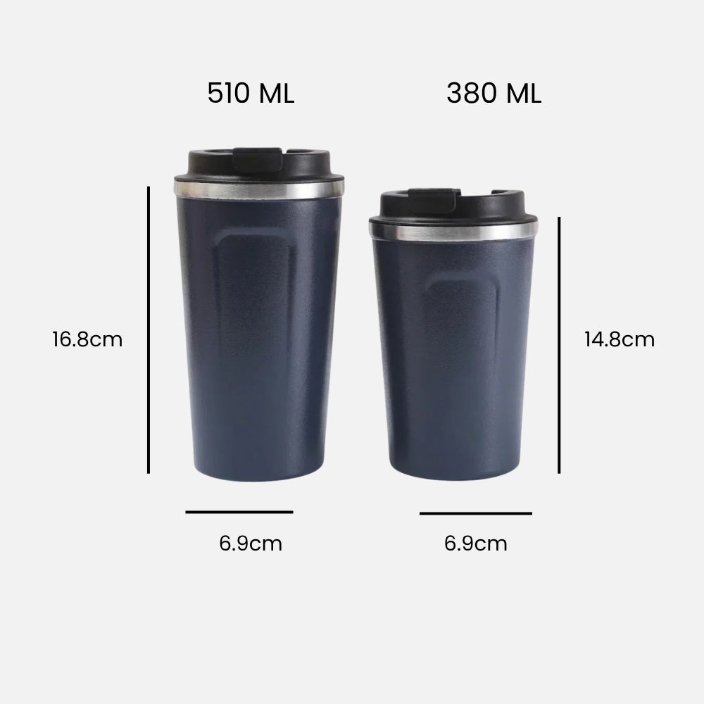 Mug Café Isotherme bleu