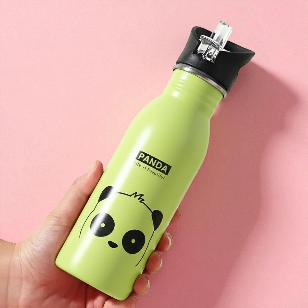 Gourde Isotherme Enfant - Vert Panda