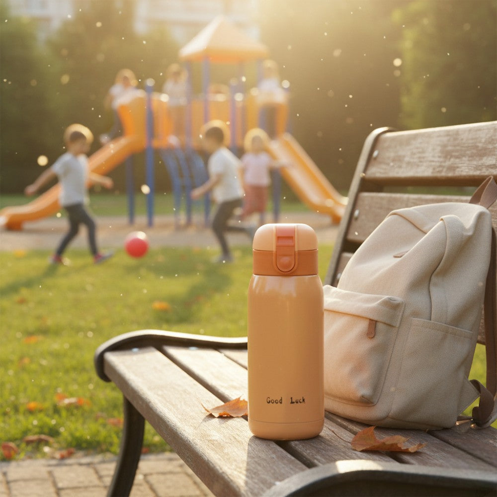 Mini Gourde Isotherme Orange - 200ml/360ml