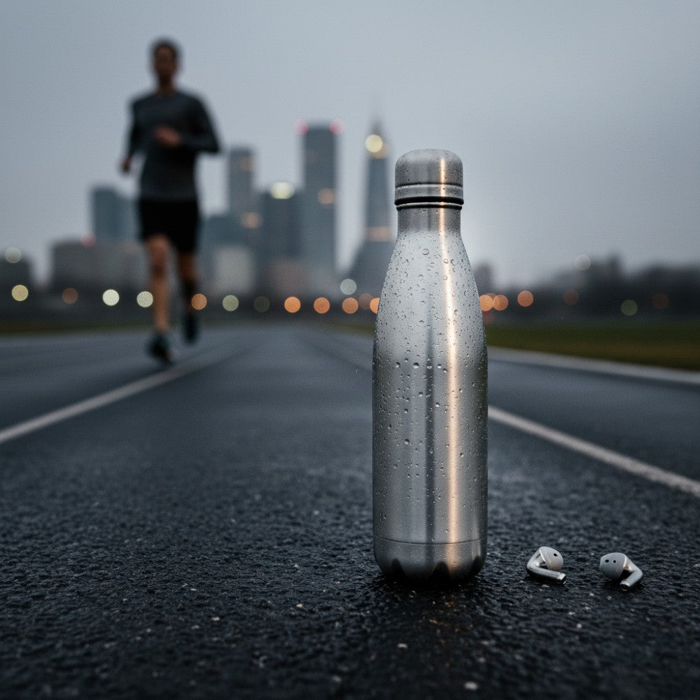 Gourde Isotherme Argent 12H