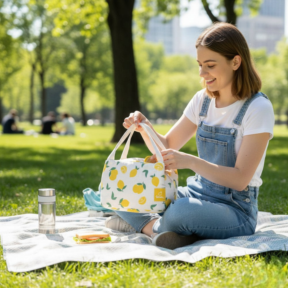 Sac Isotherme Repas - Fruits Citron