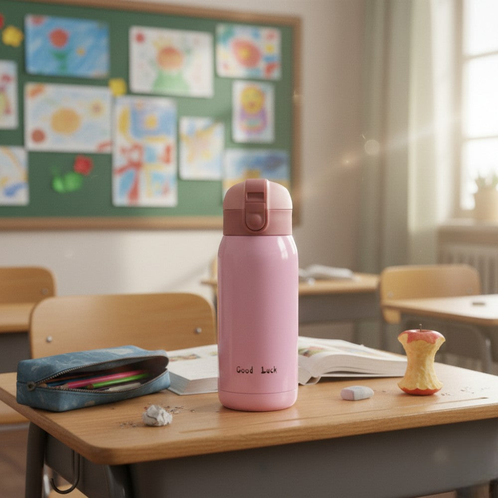 Mini Gourde Isotherme Rose - 200ml/360ml