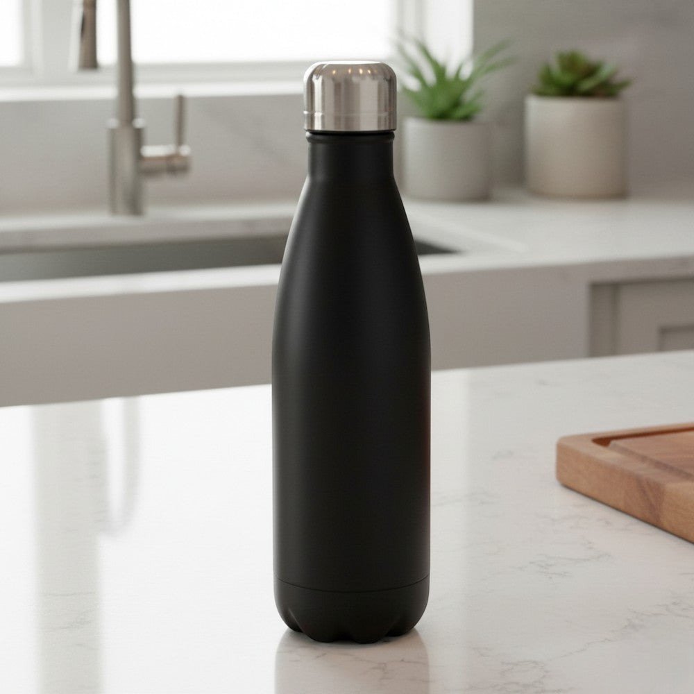Gourde Isotherme Noire 12H