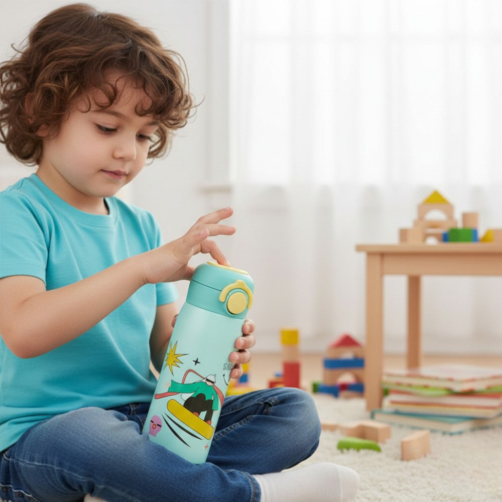 Gourde isotherme enfant - Snow Board