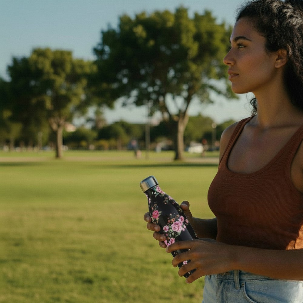 Gourde Isotherme Fleur - 12H