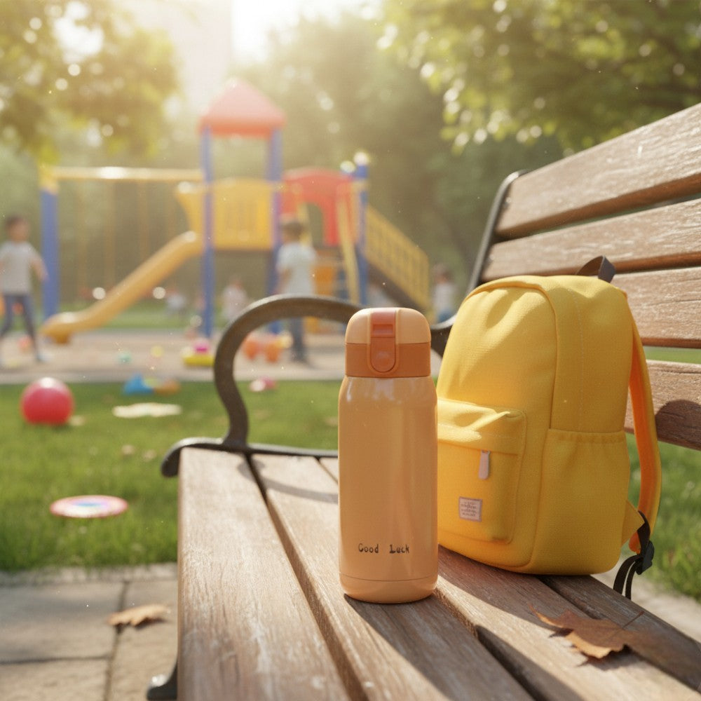 Mini Gourde Isotherme Orange - 200ml/360ml