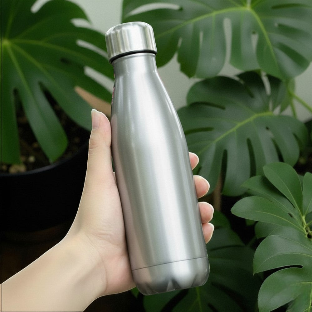 Gourde Isotherme Argent 12H