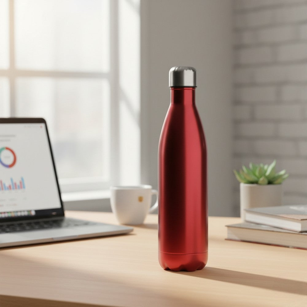 Gourde Isotherme Rouge 12H