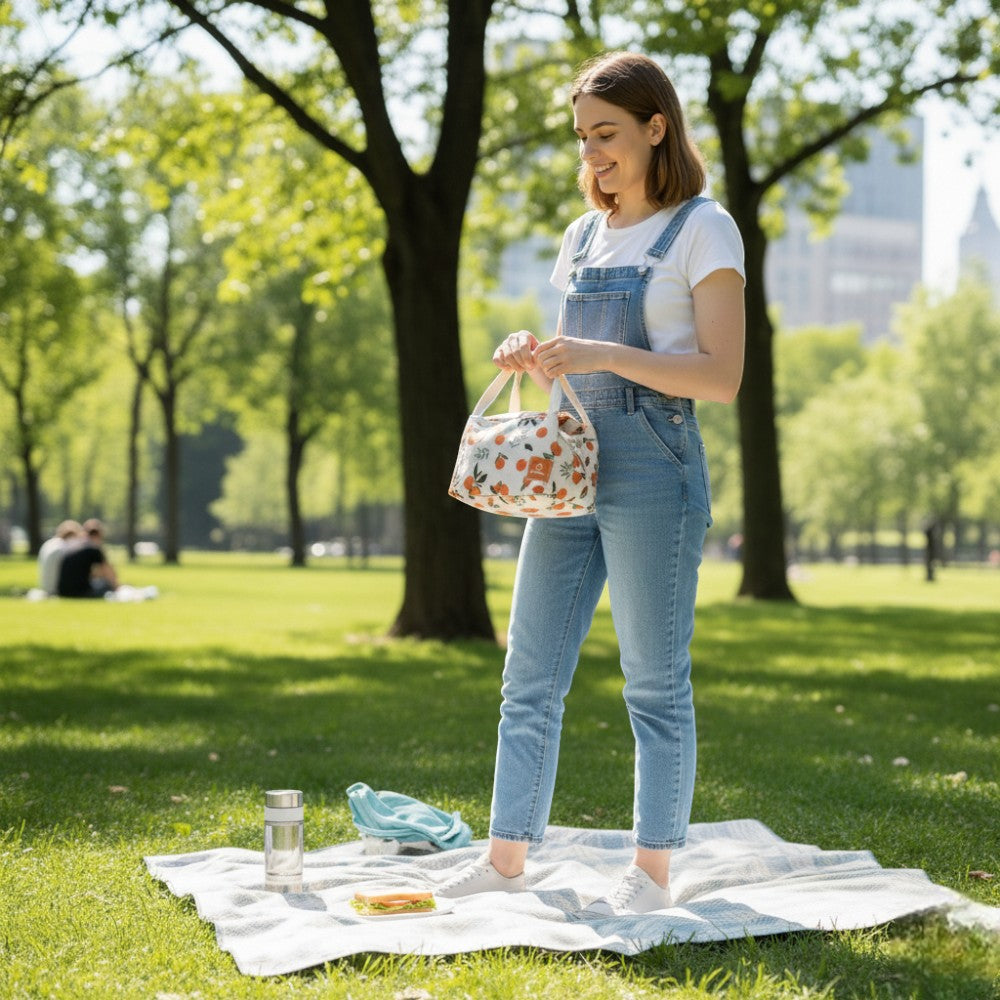 Sac Isotherme Repas - Fruits Orange