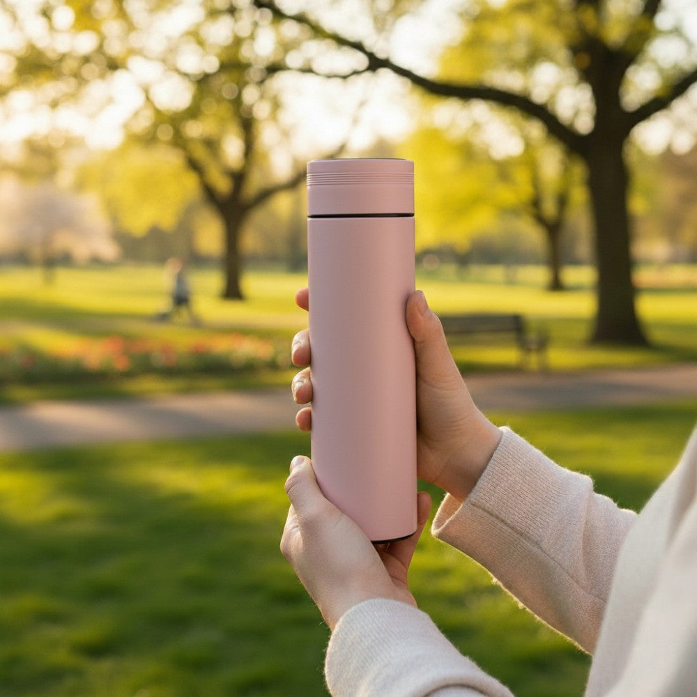 Bouteille Isotherme Intelligente Rose