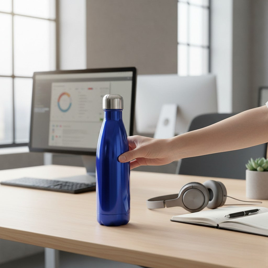 Gourde Isotherme Bleu - 6H