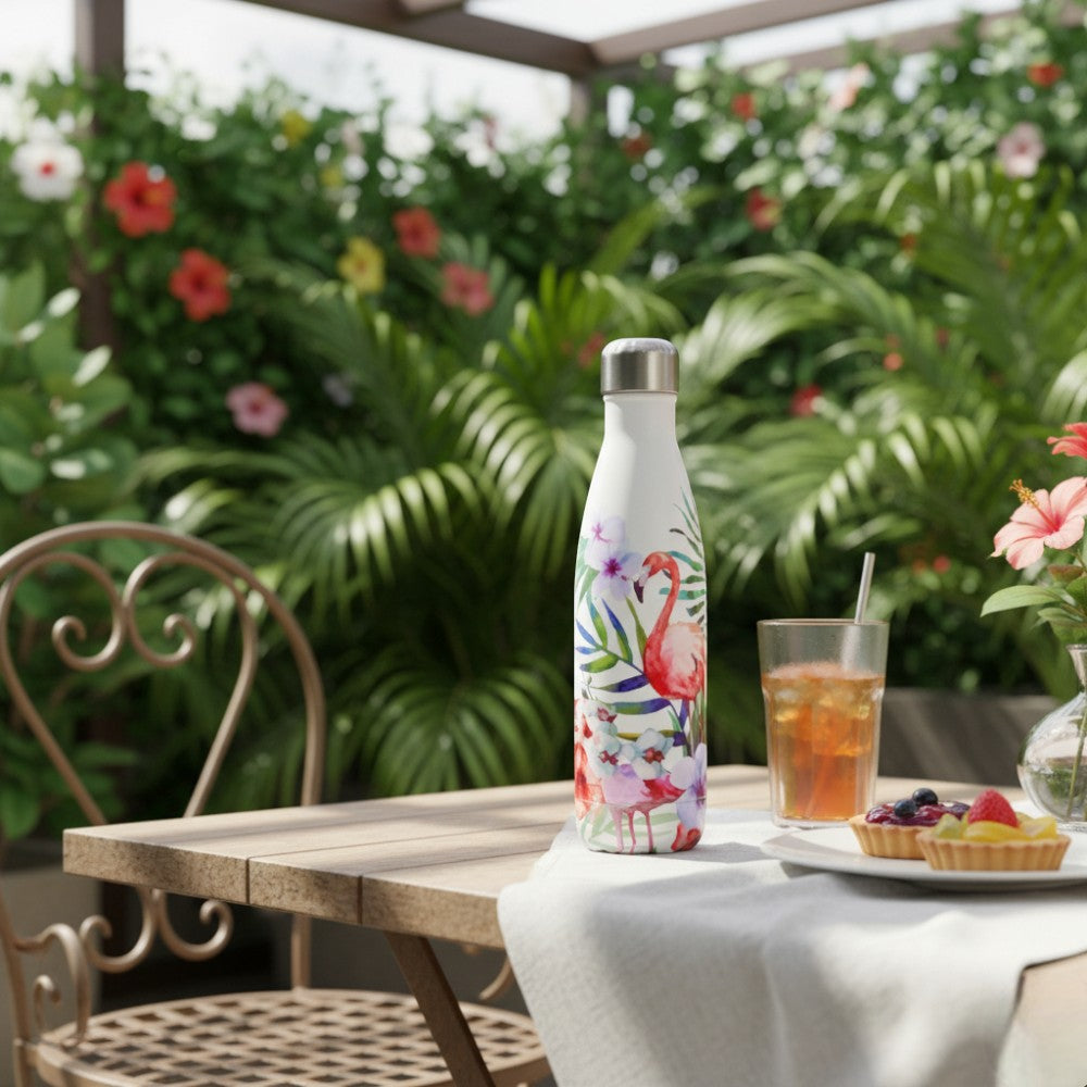 Gourde Isotherme Flamant Rose - 12H