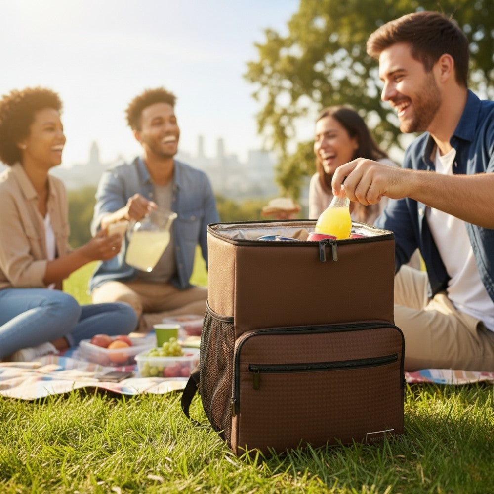 Sac A Dos Isotherme Marron