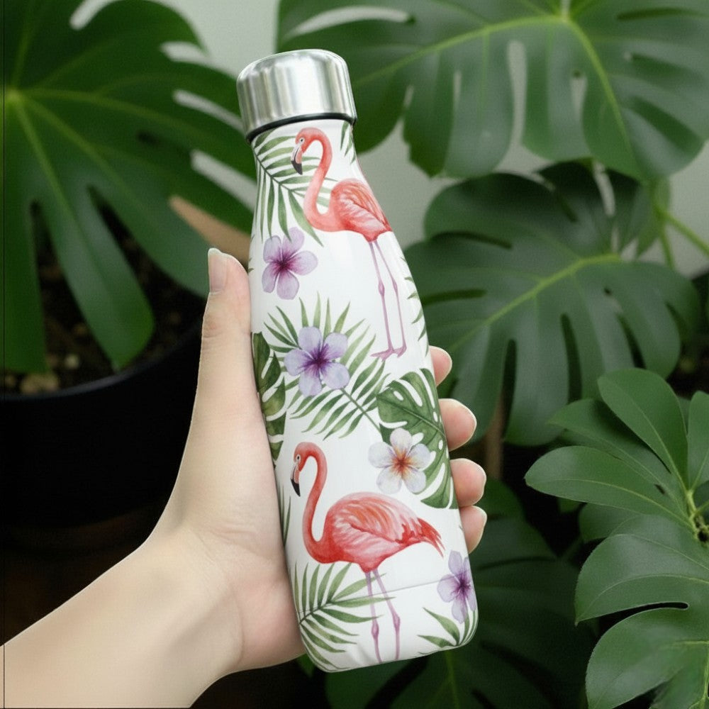 Gourde Isotherme Flamant Rose - 12H